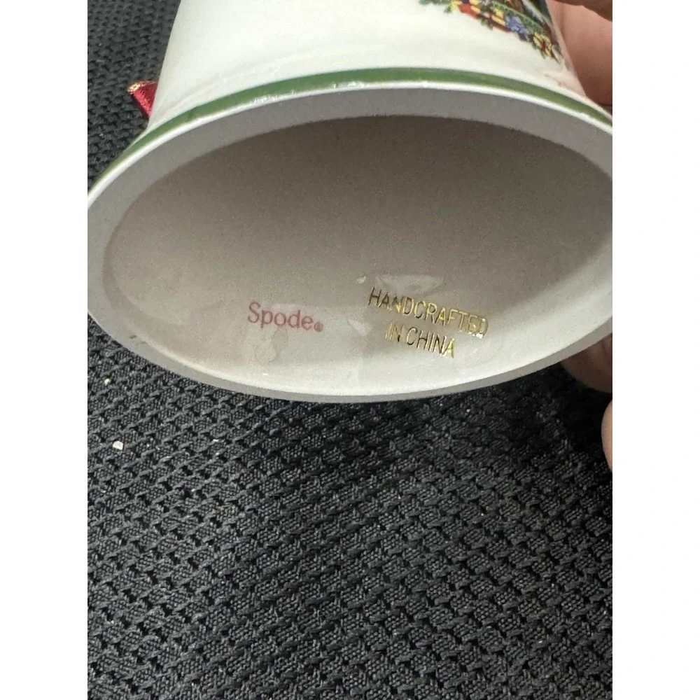 Spode Annual Bell Ornament American Santa‎ - Boxed 11701907 2017